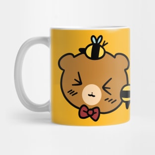 Bumble Bee bear Face Mug